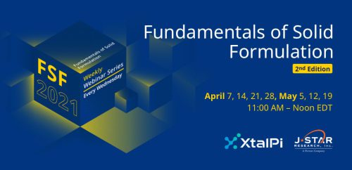 Join the 2nd FSF2021 Webinar Series on Solid Formulation Insights Feature Image