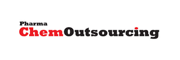 The text logo reads "Pharma ChemOutsourcing" with "Chem" in red and the rest in black, highlighting the 2022 conference theme.