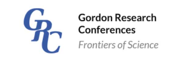 Logo of Gordon Research Conference with the tagline "Frontiers of Science," highlighting its commitment to advancing Organic Processes and pioneering Organic Reactions.