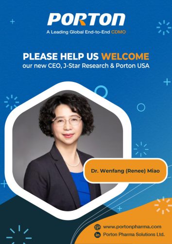 Dr. Wenfang Miao Joins Porton USA and J-STAR Research as CEO Feature Image