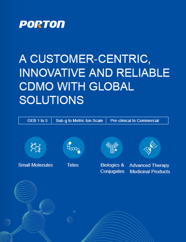 2025 Porton Pharma Solution Brochure Feature Image